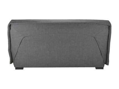 Fabric click-clack sofa with storage, Parisianestop 15cm mattress, Parisianestop 207cm mattress - Grey 09925RRYQ