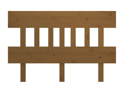 Honey Brown Headboard 203.5x3x81 cm Solid Pine Wood 47175SEWV