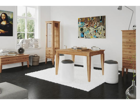 Artvivrestore - Natural Oiled Wild Oak Dining Table 80849QTPN