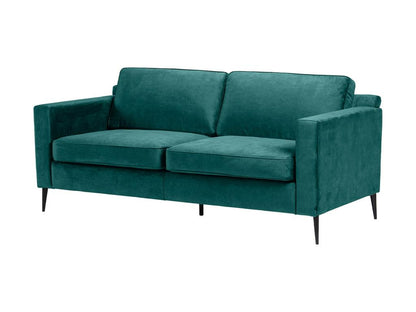 Parisianestop 63474FDDI 3-seater blue velvet sofa