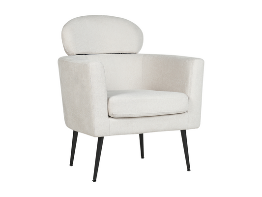 Maisonpuretop Cream Fabric Armchair 97630KVBR