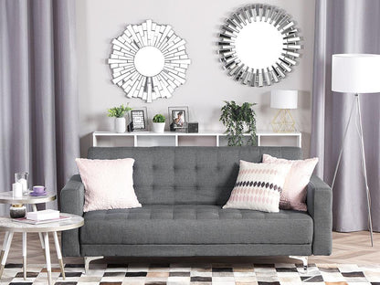 Parisianestop Sofa Bed, Light Grey Fabric, 3-Seater, 72187MGMV