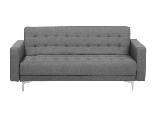 Parisianestop Sofa Bed, Light Grey Fabric, 3-Seater, 72187MGMV