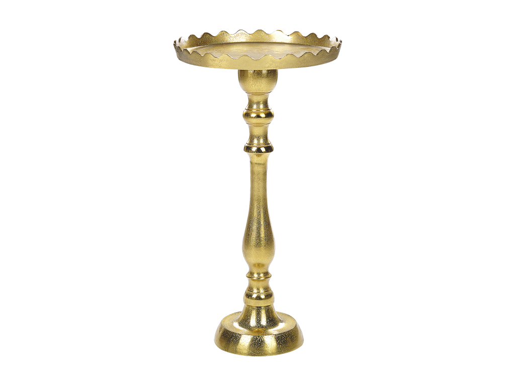Parisianestop Gold Side Table 29989SLSN