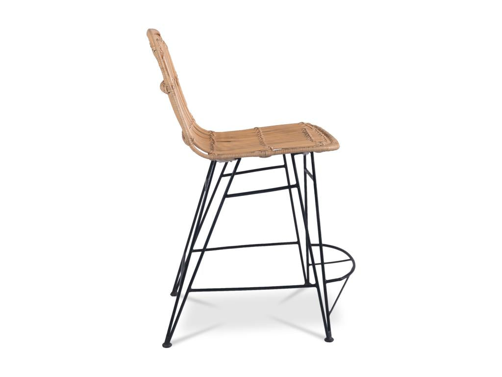 Rattan dining chair - Style - Parisianestop Black 94534KPIE