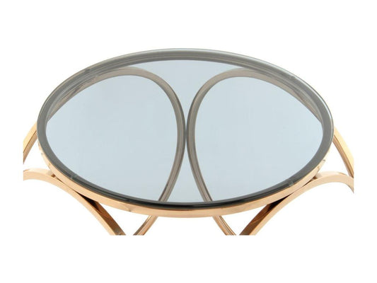 Maisonpuretop Designer Side Table 52cm Gray / Rose Gold 12432WZEK