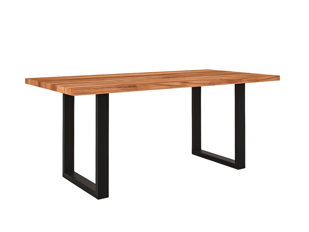 Parisianestop - Dining table 100x170 in natural oiled beech heartwood 47156KFDF