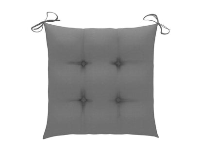 4-Piece Outdoor Folding Chairs with Cushions, Maisonpuretop Wood, 40 97125BRST