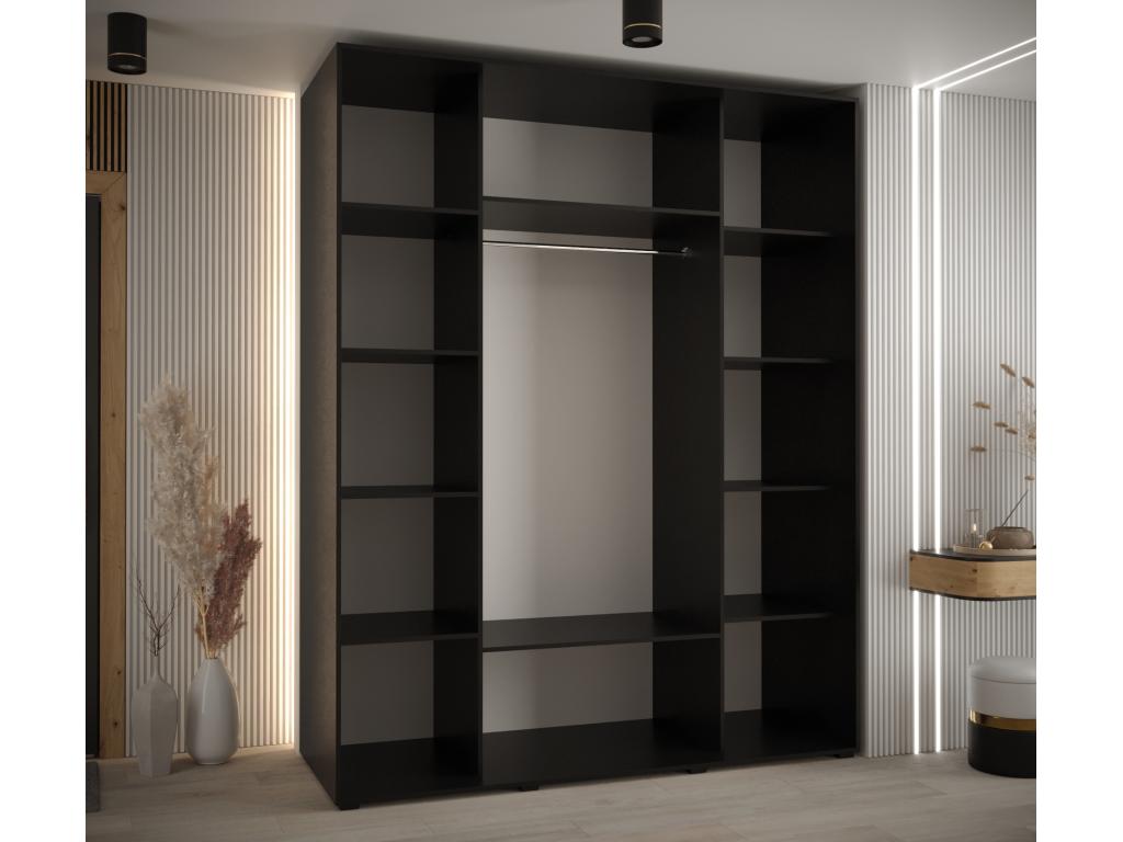 Parisianestop 12 Sliding Door Wardrobe 235.2/190/60 3 Doors 69501MVPM