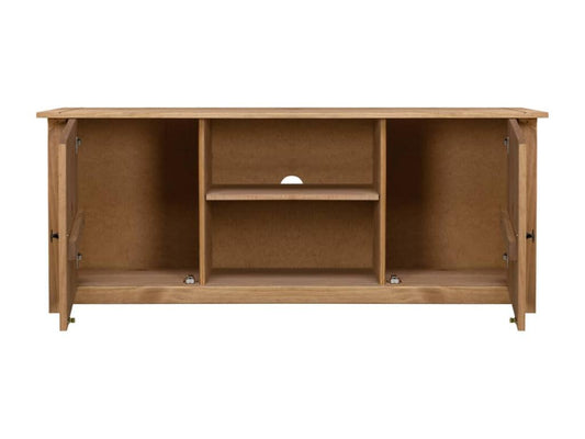 TV stand 120x40x50 cm Solid pine wood Parisianestop range 91208LXUB