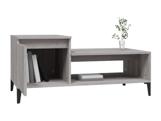 Maisonpuretop coffee table, grey, 100x50x45 cm, engineered wood, 70411RTIA