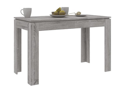 Parisianestop dining table, grey, 120x60x76 cm, engineered wood, 90784TROI
