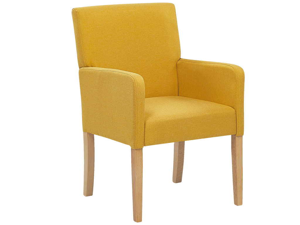 Artvivrestore Dining Chair, Yellow, 08476RPWX