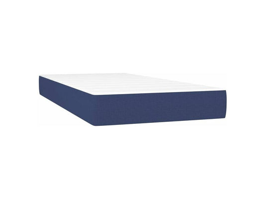 Parisianestop bed base with LED mattress, blue, 90x190 cm, fabric, 04765KDEQ