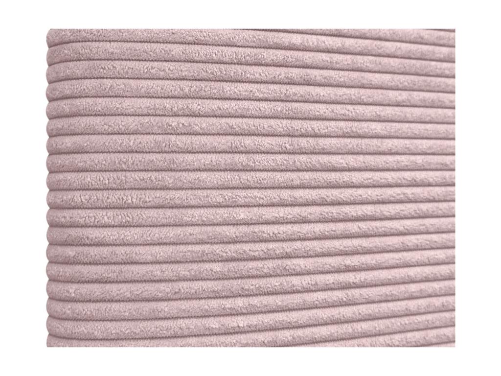 Parisianestop Plain Corduroy Headboard with Buttons 150x50 cm for 150/160 cm Beds - Pale Pink 11274ENQK