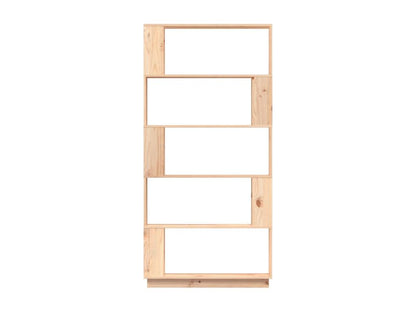 Bookshelf/Room Divider 80x25x163.5 cm Solid Pine 50612UNVX