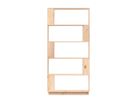 Bookshelf/Room Divider 80x25x163.5 cm Solid Pine 50612UNVX