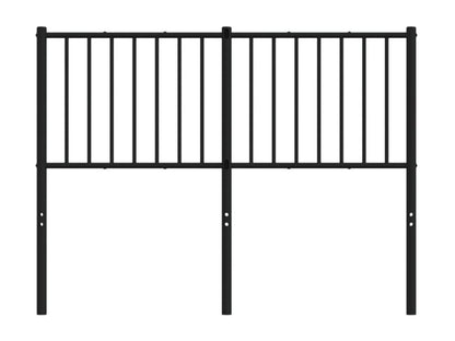 Black metal headboard 120cm 97141UGOO