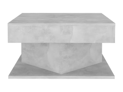 Coffee table, concrete grey, 57x57x30 cm, engineered wood, 30769KQAV