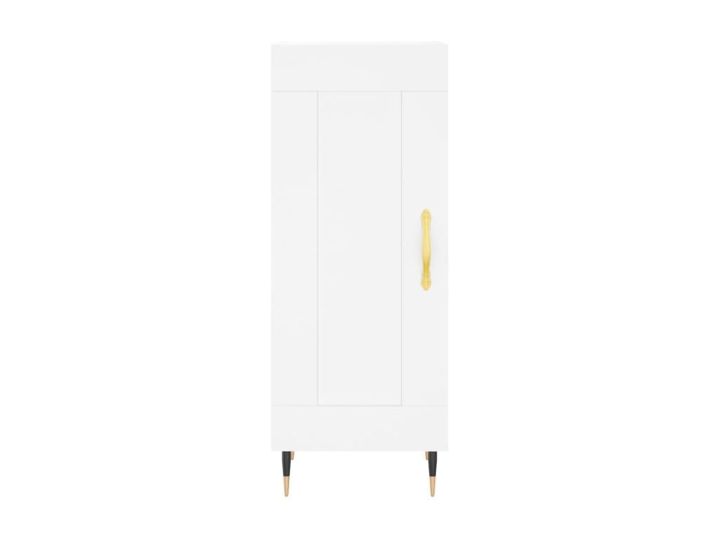 White sideboard 34.5x34x90 cm engineered wood 90851NYEB