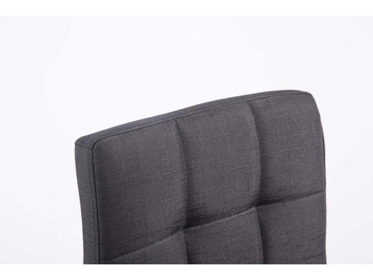 Swivel armchair - Fabric / Chrome metal - Black - Maisonpuretop 40768CIEW