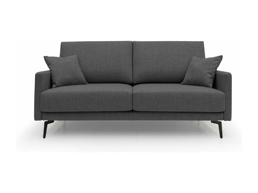 Parisianestop Modern Sofa in Soft Waterproof Fabric T03 160 cm Anthracite 94531ENNR
