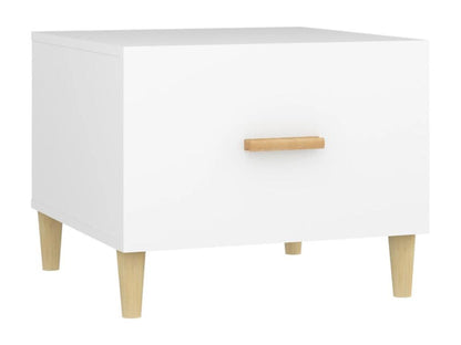 Coffee tables, 2 pieces, white, 50x50x40 cm, engineered wood, 18310UWFS